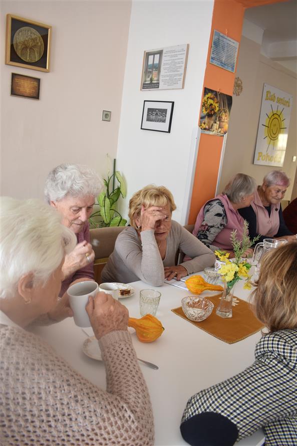 Den seniorů v Klubu seniorů Pohoda