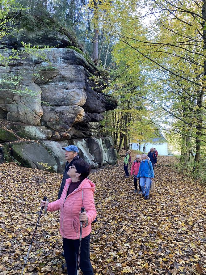 Fotky z výletu do Teplických skal -16.10.2024