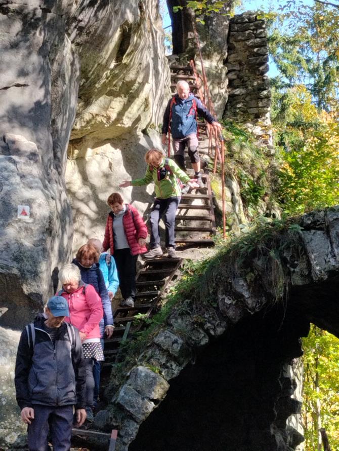 Fotky z výletu do Teplických skal -16.10.2024