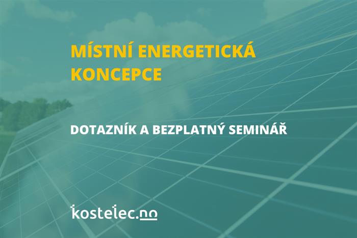 Místní energetická koncepce Kostelec nad Orlicí